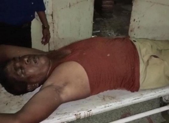 Man died after a speedy auto hit him in Udaipur Gakulpur Bazar